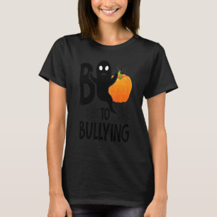 Boo To Bullying Ghost Pumpkin Orange Anti Bully Un T-Shirt