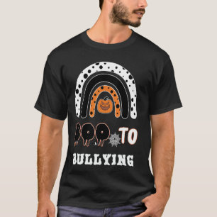 Boo To Bullying Kindness Orange Unity Day Hallowee T-Shirt