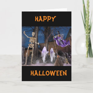 "BOO TO YOU" AND "HAPPY HALLOWEEN CARD