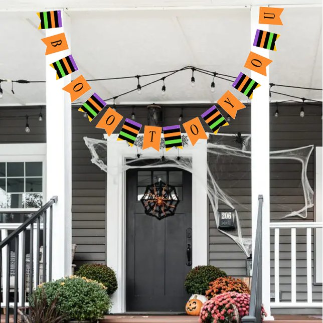 Boo To You Custom Halloween Bunting (Creator Uploaded)