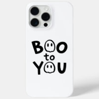 Boo to You Cute Ghost Halloween iPhone 15 Pro Max