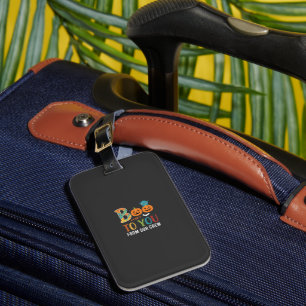 Boo To You Halloween Crew Design_1 Luggage Tag