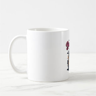Boo to You Halloween Skeleton Pumpkin Coffee Mug