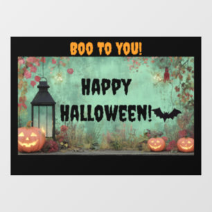 Boo To You Halloween Window Cling