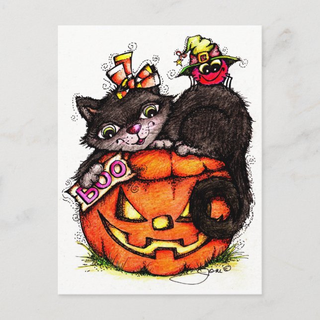 Boo to YOU! Postcard (Front)