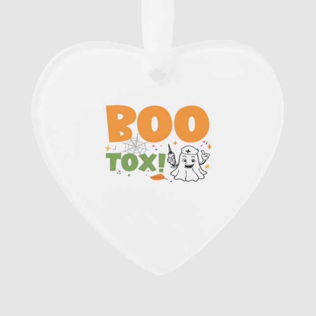 BOO Tox Nurse Injector Filler Botox Dysport Dealer Ornament (Front)