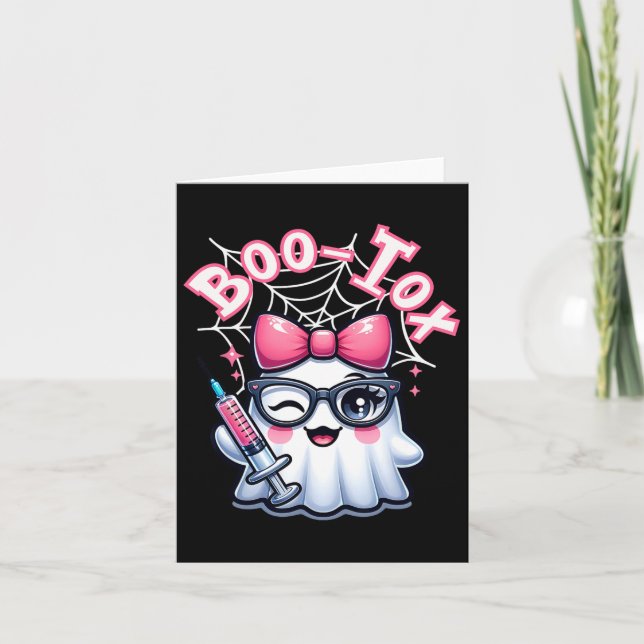Boo-tox Nurse Injector Halloween Filler Botox Dysp Card (Front)