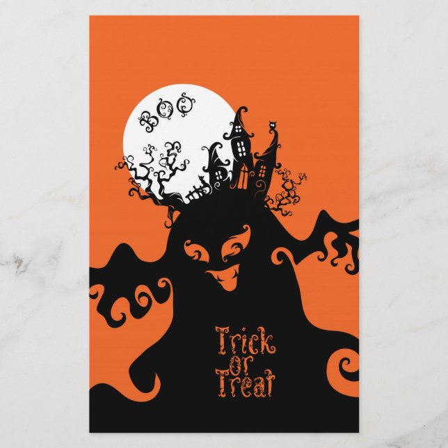 Boo Trick or Treat design Flyer (Front)