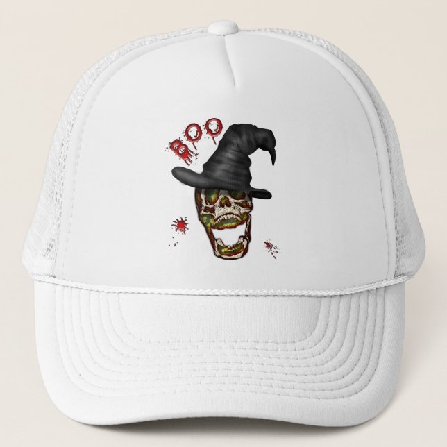 Boo Trucker Hat (Front)