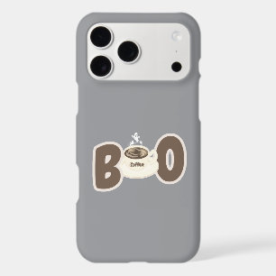 Boo-tyful Coffee & Halloween Owl iPhone Case