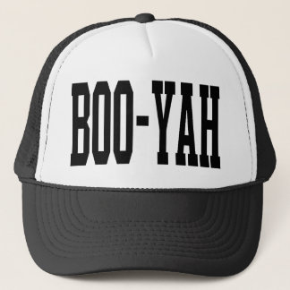 boo-yah 1.0 trucker hat
