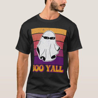 Boo Yall Halloween Funny Ghost T-Shirt