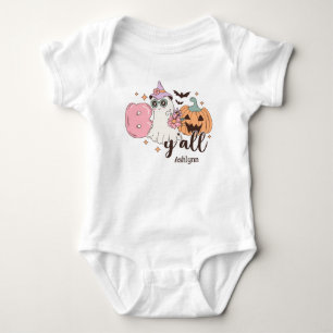 Boo Y'all Personalised Halloween Baby Bodysuit