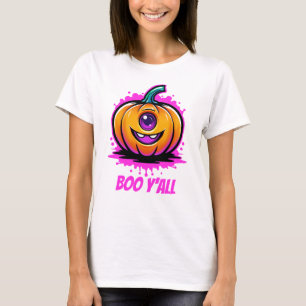 Boo Y'All, spooky adorable Halloween design T-Shirt