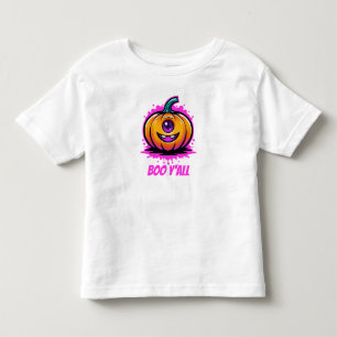 Boo Y'All, spooky adorable Halloween design Toddler T-Shirt