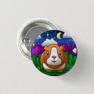 Booboo Piggy 1" inch button
