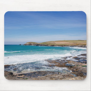 Boobys Bay Beach England Mouse Mat