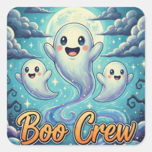 BooCrew Square Sticker