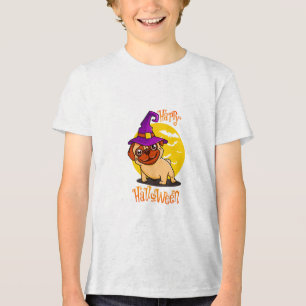 BooF -Bruno the Witchy French Bulldog Tri-Blend Shirt