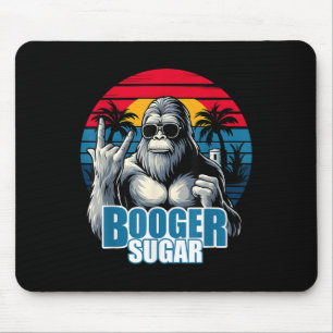 Booger Sugar Sasquatch Funny Gorilla Bigfoot Mouse Mat