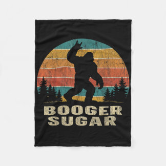 Booger Sugar Sasquatch Funny Meme Fleece Blanket