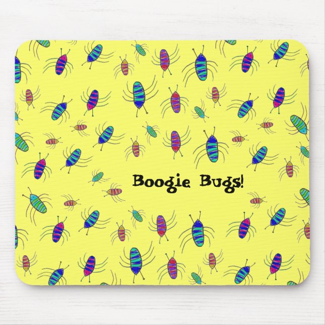 Boogie Bugs! Mouse Mat (Front)