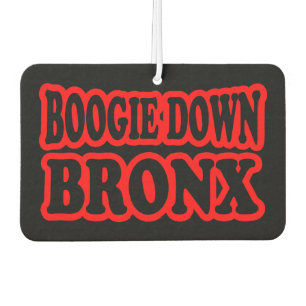 Boogie Down Bronx, NYC Car Air Freshener