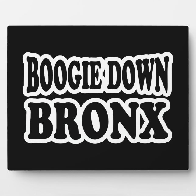 Boogie Down Bronx, NYC Plaque (Front)