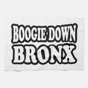 Boogie Down Bronx, NYC Tea Towel