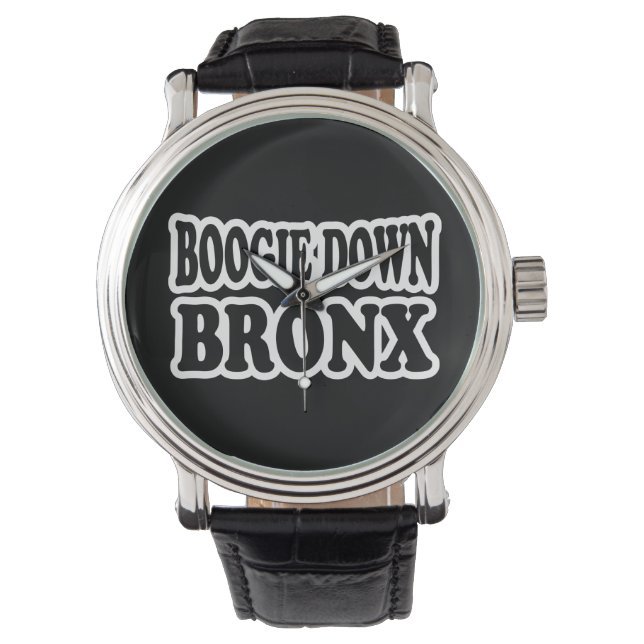 Boogie Down Bronx, NYC Watch (Front)