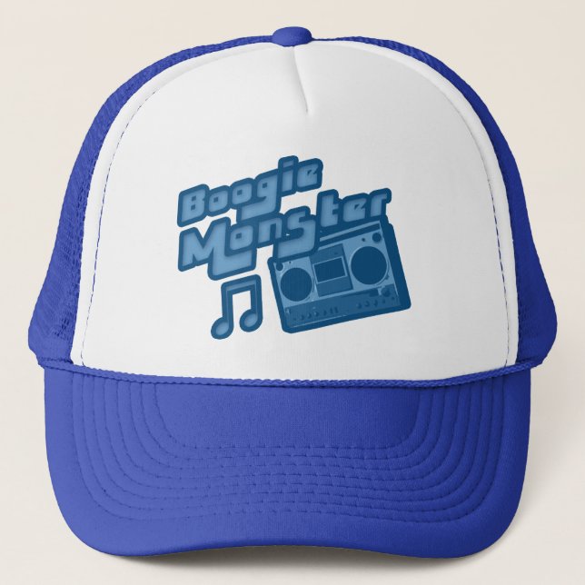 Boogie Monster Trucker Hat (Front)