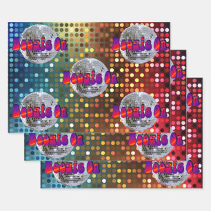 Boogie On! 2 Wrapping Paper Sheet