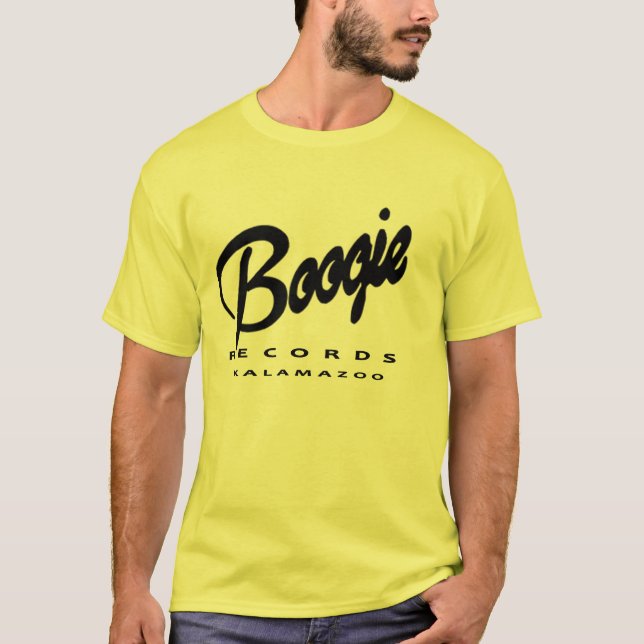Boogie Records Kalamazoo '90s Tribute T-Shirt (Front)