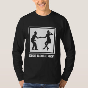 Boogie Woogie Swing Dancing 50s Lindy Hop   Idea T-Shirt