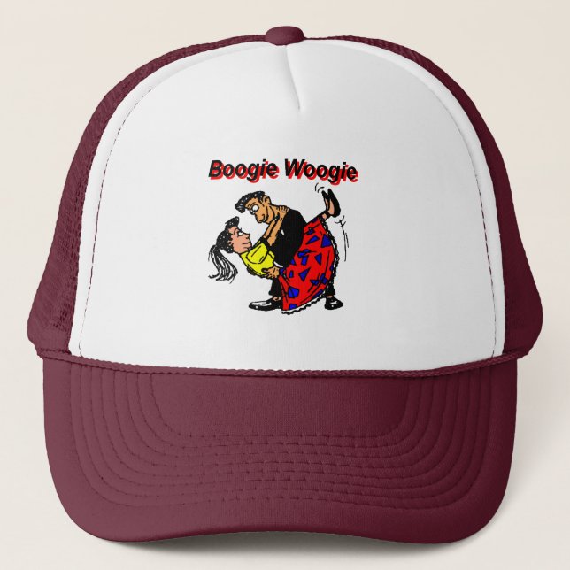 Boogie Woogie Trucker Hat (Front)