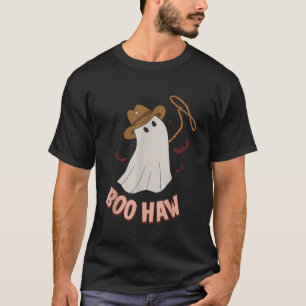 BooHaw Shirt Ghost Halloween Cowboy Cowgirl Costum