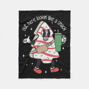 Boojee Christmas Tree Cake Out Here Lookin Like A  Fleece Blanket