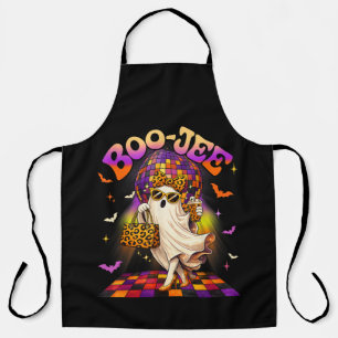 Boojee Ghost Halloween Boo JEE Disco Apron