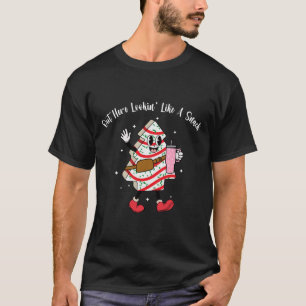 Boojee Out Here Lookin Like A Snack Fun Christmas  T-Shirt