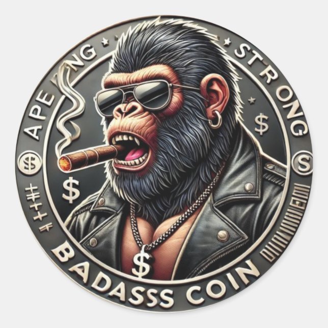 BOOJI coin sticker (Front)