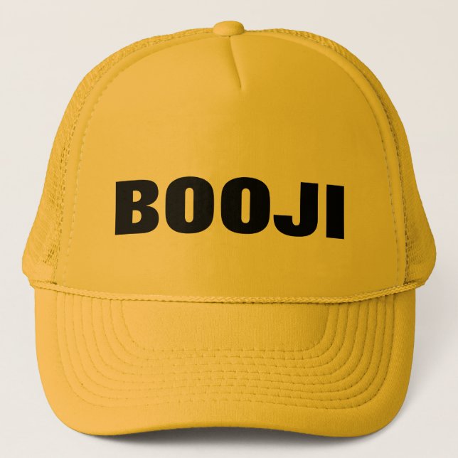 BOOJI YELLOW CAP (Front)