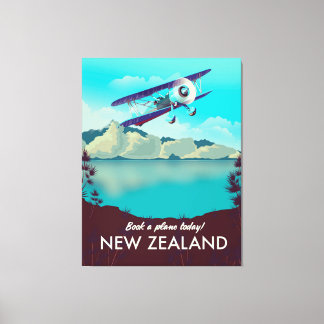 Book a Plane Today! New Zealand Canvas Print