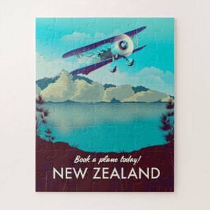 Book a Plane Today! New Zealand Jigsaw Puzzle