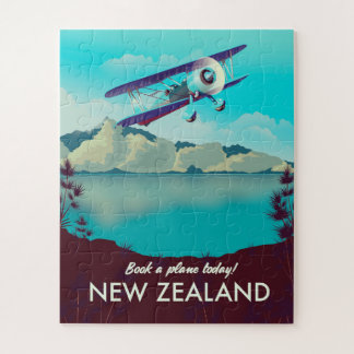 Book a Plane Today! New Zealand Jigsaw Puzzle
