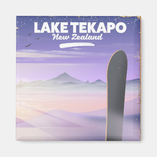 book a trip today lake Tekapo New Zealand Magnet