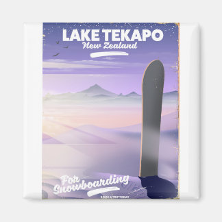 book a trip today lake Tekapo New Zealand Magnet