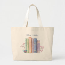 Book Addict Customisable Tote Bag