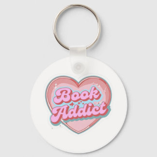 Book Addict Key Ring