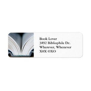 Book Address Label