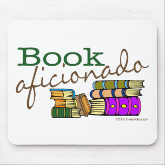 Book Aficionado Mouse Mat